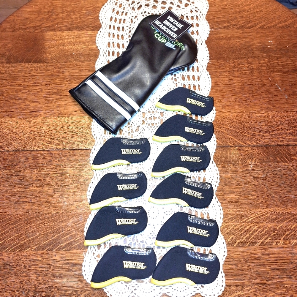 MT Chamber Foundation Governors' Cup Driver Cover,(New)& Warrior Iron He…
